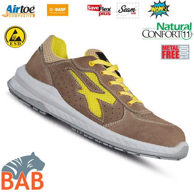 UP-RI20036 Reflex Sportlicher Sicherheitshalbschuh S1P