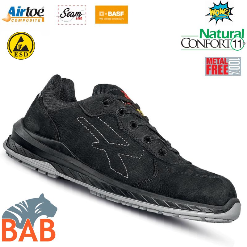 UP-RI20074 Gesatto Sportlicher Sicherheitshalbschuh S3