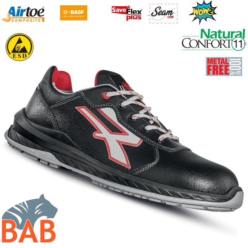 UP-RI21044 Parigi Sportlicher Sicherheitshalbschuh S3