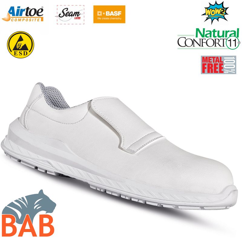 UP-RI21052 Madrid Sportlicher Sicherheitshalbschuh S2