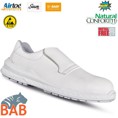 UP-RI21052 Madrid Sportlicher Sicherheitshalbschuh S2