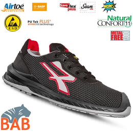 UP-RI21074 Lisbona Sportlicher Sicherheitshalbschuh S3