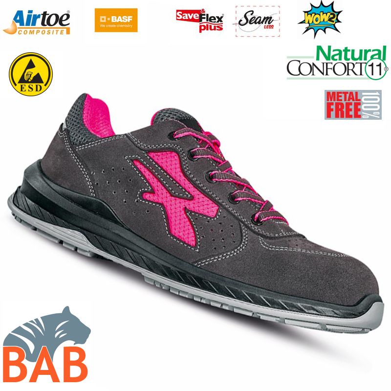 UP-RI21076 Tokyo Sportlicher Sicherheitshalbschuh S1P