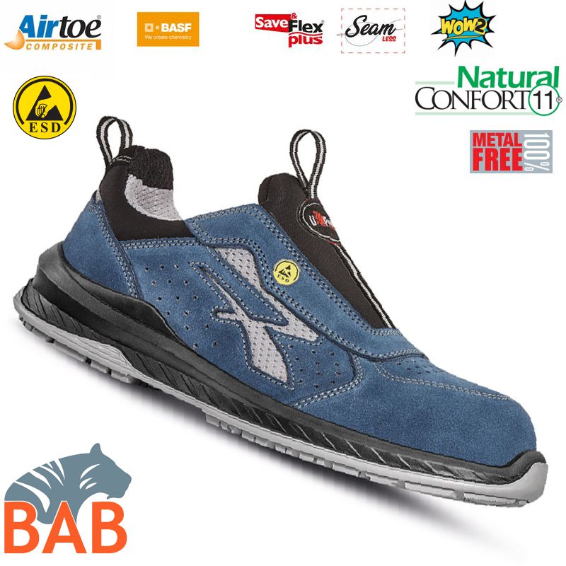 UP-RI50086 Mistral Sportlicher Sicherheitshalbschuh S1P