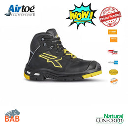 UP-RL10524 Cosmo Sicherheitsknöchelschuh aus Leder S3, HRO