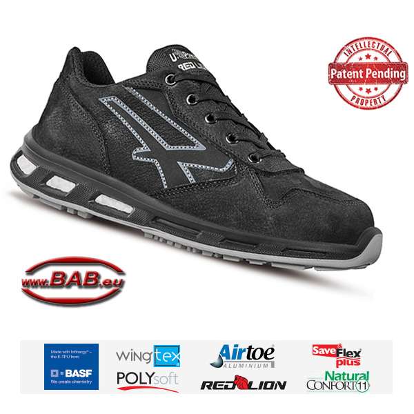 UP-RL20013 Carbon Sicherheitshalbschuh aus Leder S3, ESD