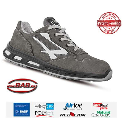 UP-RL20023 Kick Sicherheitshalbschuh aus Leder S3, ESD