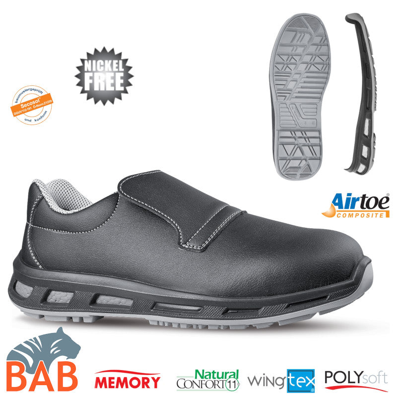 UP-SOPO-RL20282 Sicherheitsslipper S2 Gr. 38