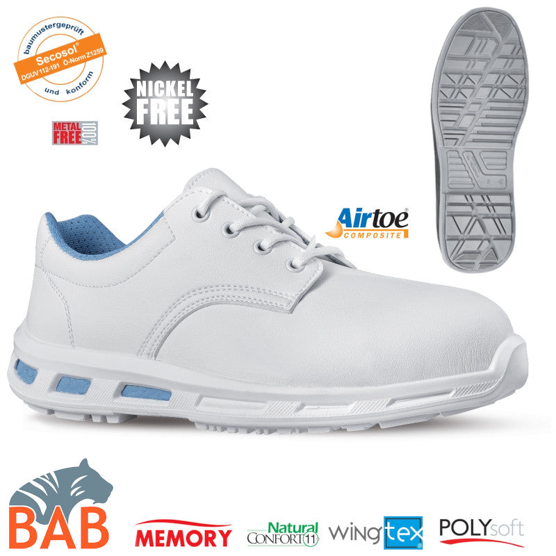 UP-RL20292 Zelda Sicherheitshalbschuh S2 weiss