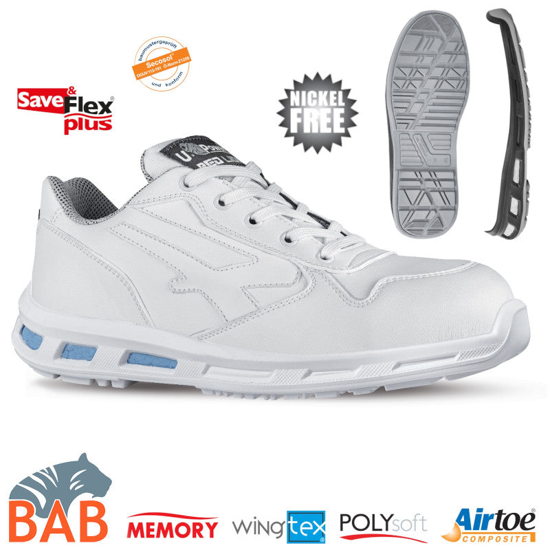 UP-RL20334 Blink Sicherheitshalbschuh S3, ESD weiss