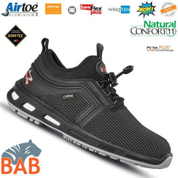 UP-SOPO-RL2E144  Rocket Sportlicher Sicherheitshalbschuh S3  in Hypertex technology-GORE-TEX Gr. 44