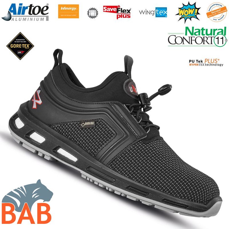 UP-RL2E144  Rocket Sportlicher Sicherheitshalbschuh  in Hypertex technology-GORE-TEX
