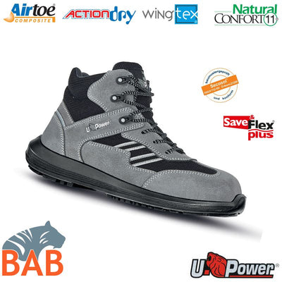 UP-RR10356 Florida flexibler Sicherheitsknöchelschuh S1P