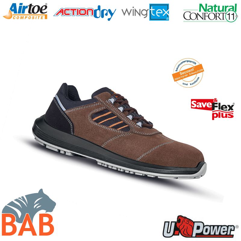 UP-RR20236 Leo flexibler Sicherheitshalbschuh S3