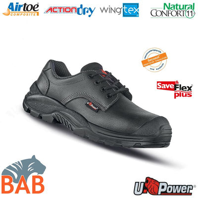 UP-SOPO-RR20284 Lynx UK  Sicherheitshalbschuh mit Überkappe S3  Gr. 38, 42, 43, 46