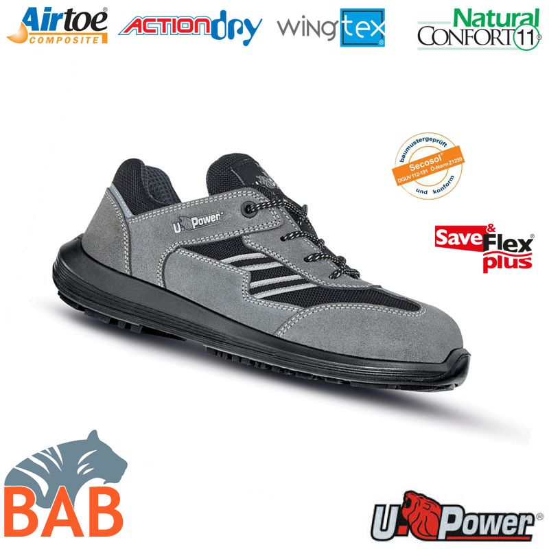 UP-RR20356 California flexibler Sicherheitshalbschuh S1P