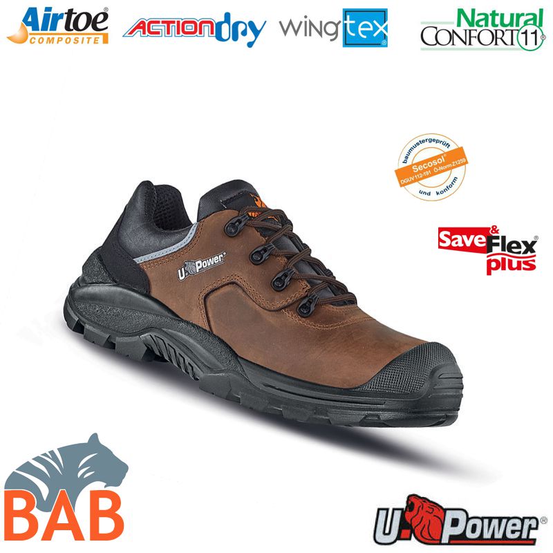 UP-RR20364 Quebec UK  Sicherheitshalbschuh S3 mit Überkappe