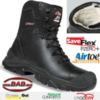 UP-RR70334 Klever UK Sicherheits- Schnürstiefel S3 mit Überkappe