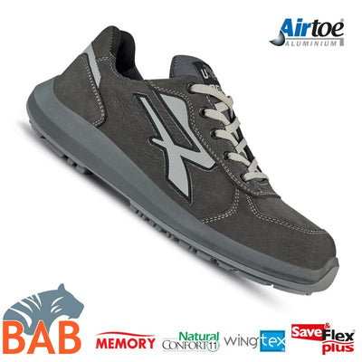 UP-RU20144  Avion Flexibler Sicherheitshalbschuh aus Leder S3, ESD
