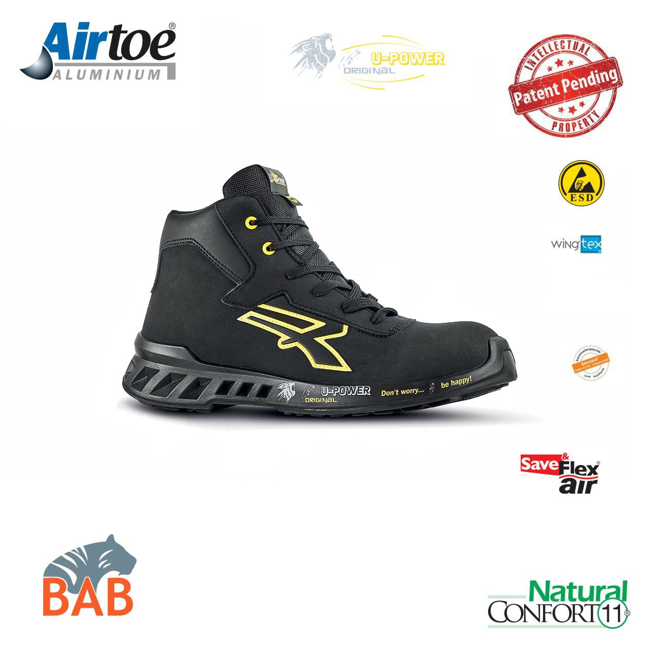 UP-RV10214 NELSON Sicherheitshalbschuh S3  -SUPERLEICHT-