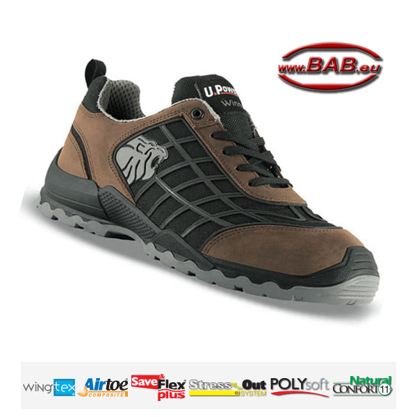 UP-SOPO-WN20066 Halbschuh S3 Gr. 43
