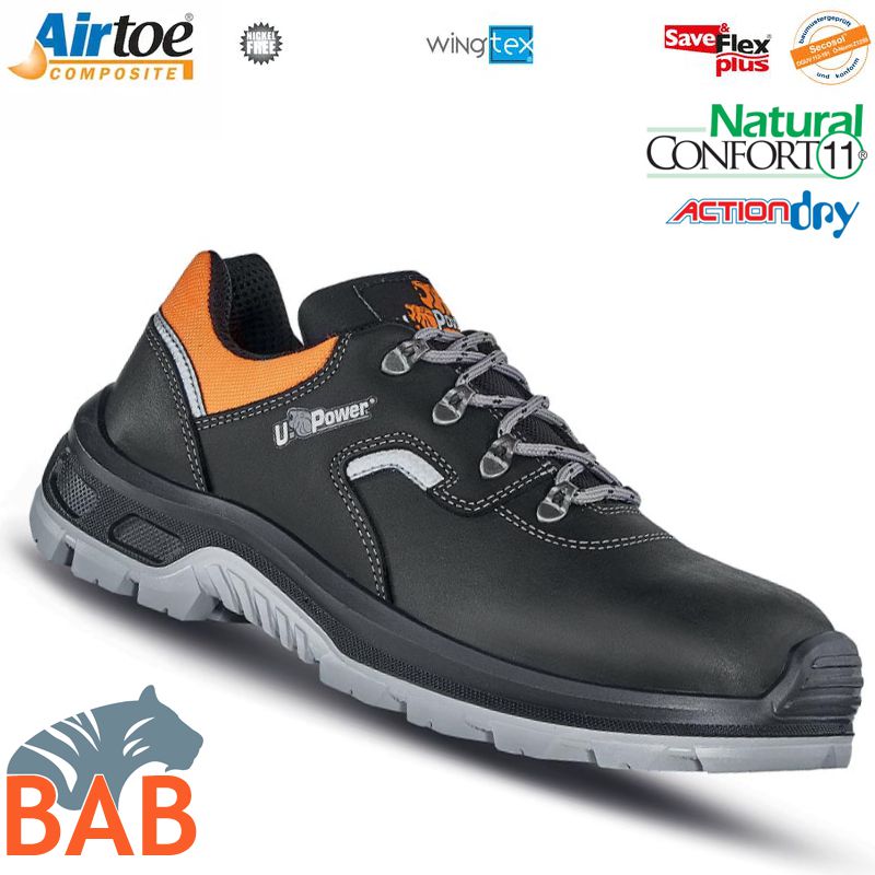 UP-UA20114 Beast Sicherheitshalbschuh  aus Leder S3