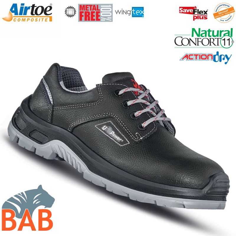 UP-UA20564 Elite Sicherheitshalbschuh  aus Leder S3