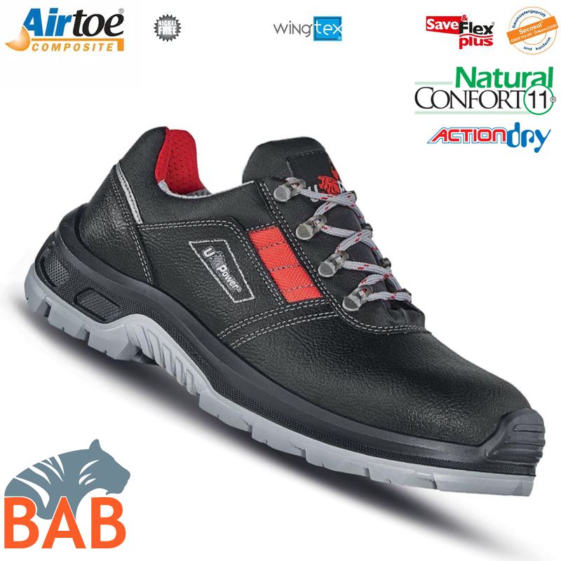 UP-UA20624 Elect Sicherheitshalbschuh  aus Leder S3