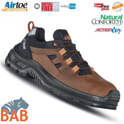 UP-SOPO UC20064 Provoke Sicherheitshalbschuh aus Leder S3  Gr. 42