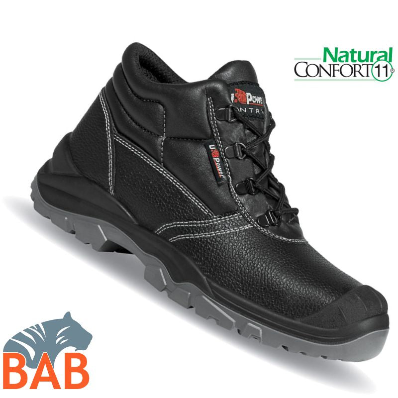 UP-UE10123 Safe UK Sicherheitsknöchelschuh S3  mit Überkappe Best-Price