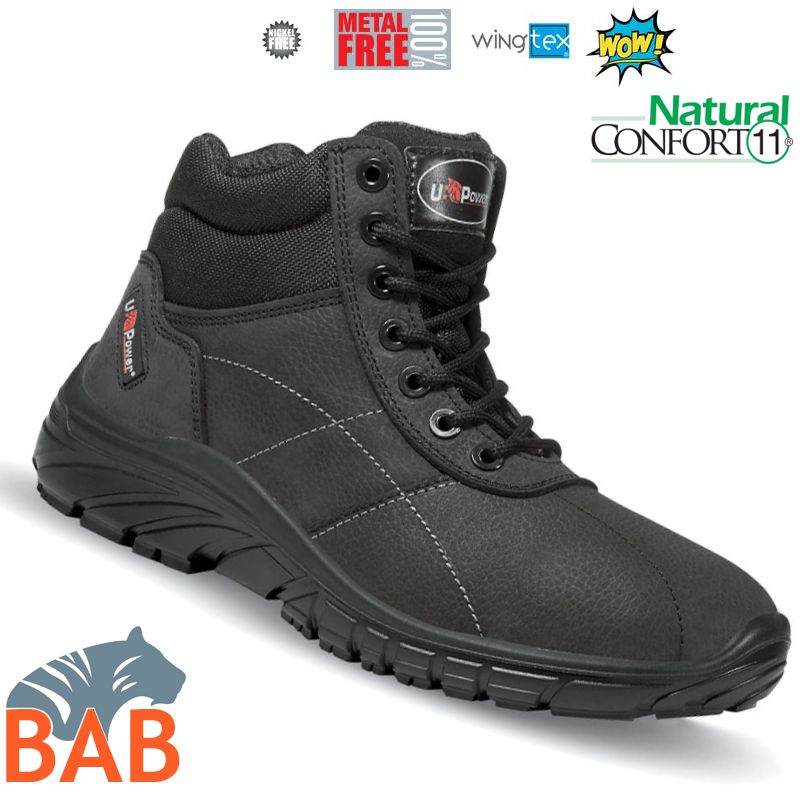 UP-UK10767  Sting Grip Berufsschuhe Knöchelhoch SRC super leicht