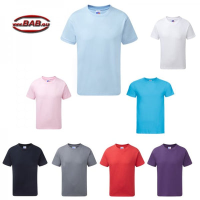 Z155K Farbige Kinder Shirts aus ringgesponnener Baumwolle