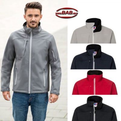 Z410M Moderne Herren Softshell Jacke R-410-M aus DWR-Gewebe