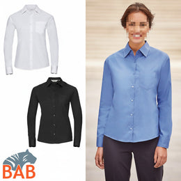 R-SOPO-Z-936F  Damen-Bluse  Auslaufmodell weiß Gr.S, L