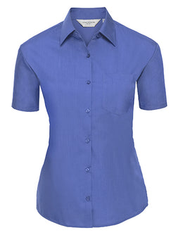 R-SOPO-Z 935F Damenbluse schwarz und blau Gr.XS, 2XL