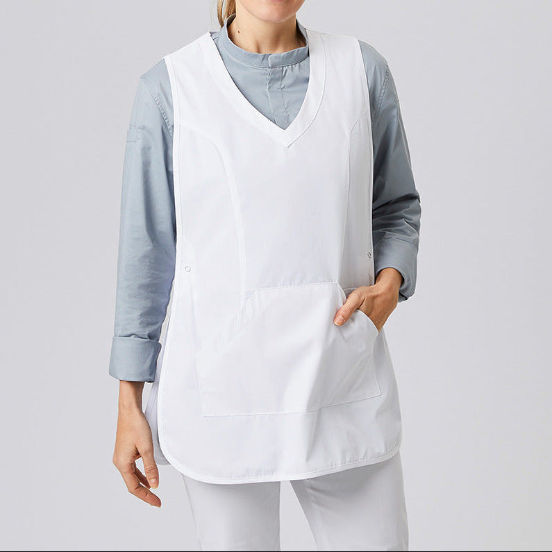 E-347-75 Überwurfschürze soft-touch, weiß