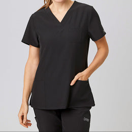 E-704-74 Sportsline Damen-Kasack, regular fit in rot, graphit, königsblau