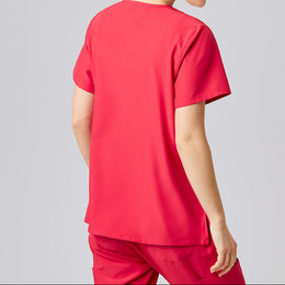 E-704-74 Sportsline Damen-Kasack, regular fit in rot, graphit, königsblau