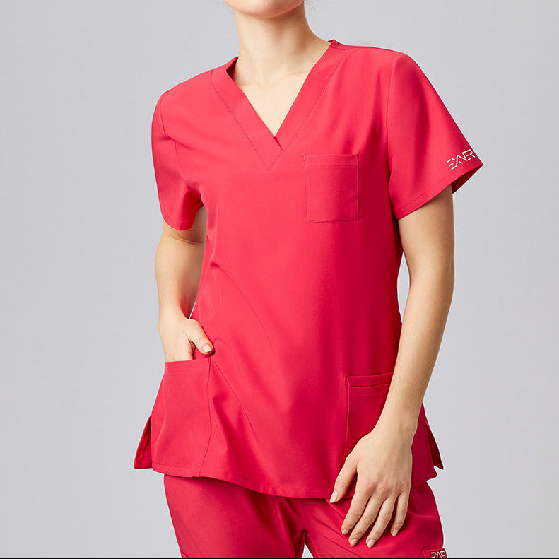 E-704-74 Sportsline Damen-Kasack, regular fit in rot, graphit, königsblau