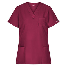 E-704-74 Sportsline Damen-Kasack, regular fit in rot, graphit, königsblau