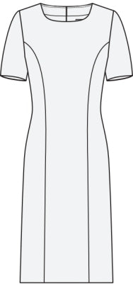 Greiff Basic 10008 Damen-Etuikleid , Regular Fit