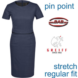 Greiff MODERN 1064 Damen-Etuikleid schwarz, hellgrau, dunkelblau