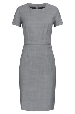 Greiff MODERN 1064 Damen-Etuikleid schwarz, hellgrau, dunkelblau