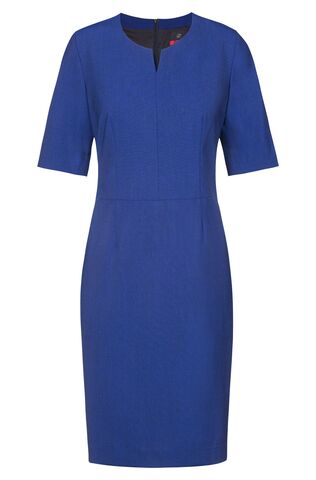 Greiff Premium 1071 Damen Etuikleid Regular Fit  italian blue