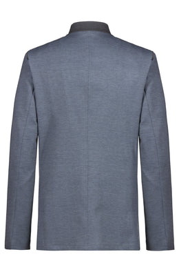 Greiff Landhaus 11000 Herren-Jerseysakko, Regular Fit, blau