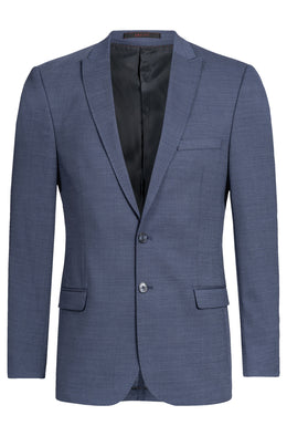 Greiff MODERN 1127 Herren Sakko, Slim Fit, Pinpoint