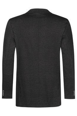 Greiff Casual 1139 Herren Jerseysakko, glencheck Regular Fit