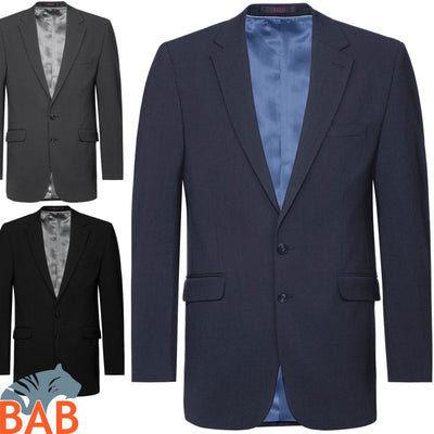 Greiff Premium 1142 Herren Sakko, Regular Fit, schwarz, anthrazit, marine