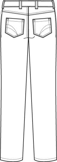 Greiff Care 1318 Herrenhose Five-Pocket Form, Regular Fit, weiss