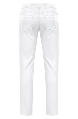 Greiff Care 1318 Herrenhose Five-Pocket Form, Regular Fit, weiss